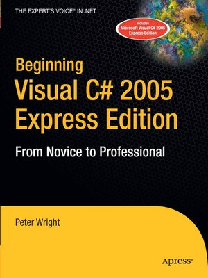 cover image of Beginning Visual C# 2005 Express Edition
